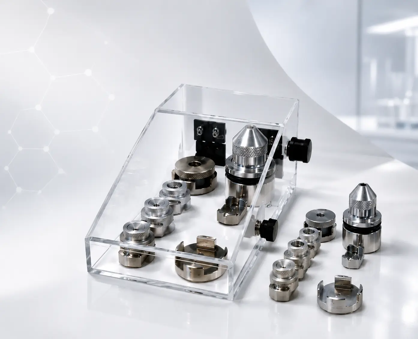 Cosmo Dry Powder Disperser unit, vacuum-based dry powder dispersion system